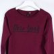 Divided by H&M cieńsza bordowa bluza / S