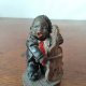 vintage figurka muzyka jazz blues kontrabasista