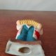 VINTAGE - Kolekcjonerska Figurka Klauna z Akordeonem