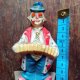 VINTAGE - Kolekcjonerska Figurka Klauna z Akordeonem