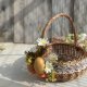 Koszyczek wielkanocny, koszyk wiklinowy na święcone