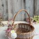 Koszyczek wielkanocny, koszyk wiklinowy na święcone