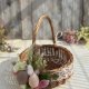 Koszyczek wielkanocny, koszyk wiklinowy na święcone