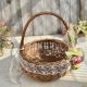 Koszyczek wielkanocny, koszyk wiklinowy na święcone