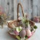 Koszyczek wielkanocny, koszyk wiklinowy na święcone