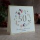 Personalizowana kartka na 50 urodziny, BH 70