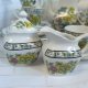Serwis kawowy w stylu angielskiej porcelany vintage