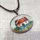 Naszyjnik -mały domek