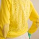żółty sweterek M