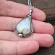 Kamień księżycowy - wisiorek
