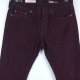 GAP slim spodnie dżins burgund / 32x30