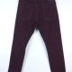 GAP slim spodnie dżins burgund / 32x30