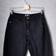 Czarne ponadczasowe mom jeans S M