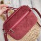 Torebka box bordo