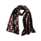 Exclusive velvet scarf silk ECHO