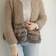 kardigan Mika w szarym beżu