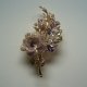 PIĘKNA BROSZKA BUKIET KWIATÓW