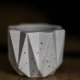 Doniczka betonowa geometryczna 7x7 cm – minimalistyczna, ręcznie wykonana | AURECON