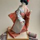 Vintage Japanese Geisha Doll - 45cm. ❤ Hand made - Duża figura.