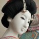 Vintage Japanese Geisha Doll - 45cm. ❤ Hand made - Duża figura.