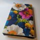 Etui otulacz na książkę - kolorowe kwiaty