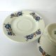 Śliczna Filiżanka porcelana Włocławek Niebieskie kwiaty Vintage PRL New Look Sygnowana (2/5)