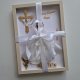 Ramka Komunijna 3D Personalizowana Prezent na Komunię Dziewczynka