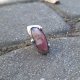 Opal różowy - pierścionek regulowany