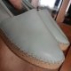 Venezia * miętowe zielone espadryle * skóra naturalna 37 NOWE