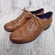 brązowe buty  damskie półbuty marki Clarks, model Hamble Oak w kolorze tan