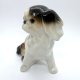 Figurka pies pekińczyk porcelana CLUJ Rumunia Lata 70 XX wieku design