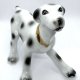 Figurka dalmatyńczyk Ręcznie malowana porcelana Rumunia Vintage New Look lata 70-80 XX w PRL