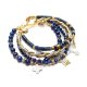 Zestaw bransoletek Lapis lazuli vol. 3 /10.02.26/- Szlachetna kolekcja