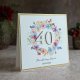 Personalizowana kartka na 40 urodziny, BH 35