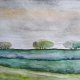 Pejzaż -praca formatu 18/24 cm