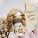 Mały anioł dla dziewczynki - prezent komunijny | Pamiątka Komunii