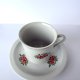 Filiżanka porcelana Wawel polski design motyw róż retro home