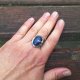 Lapis lazuli - pierścionek regulowany