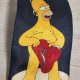The Simpsons Homer krawat 1998 męski vintage