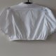 Vintage  biala bluzka krótka w ludowym stylu  dirndl  Kruger 40