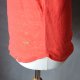 Top lniany len letni koralowy XS S