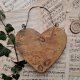 Ozdobne serce z domkami no 1
