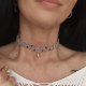 z jadeitem Boho crown/ choker