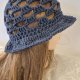 Ręcznie robiony kapelusz typu Bucket Hat