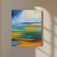 Pejzaż abstrakcyjny- obraz akrylowy 60/50 cm