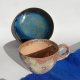 Ceramiczna filiżanka ze spodkiem