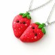 Naszyjnik Przyjaźni Truskawki BFF