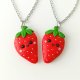 Naszyjnik Przyjaźni Truskawki BFF