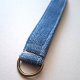 Breloczek zakładany na nadgarstek Jeansowy