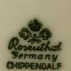 Półmisek Rosenthal Chippendale 1942 r. Kość Słoniowa Floral Antyk Wojenny